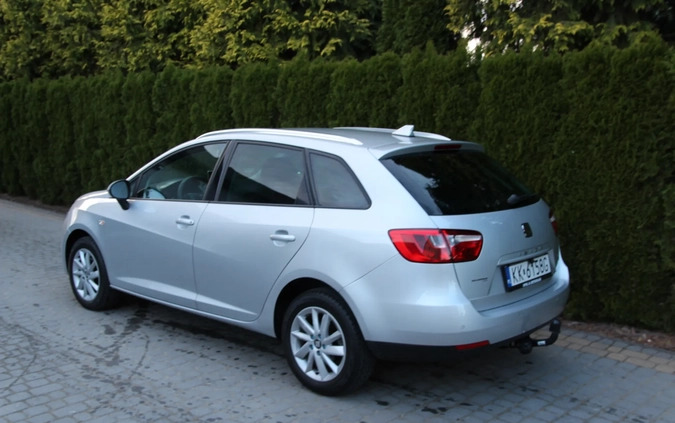 Seat Ibiza cena 25998 przebieg: 134500, rok produkcji 2015 z Niepołomice małe 92